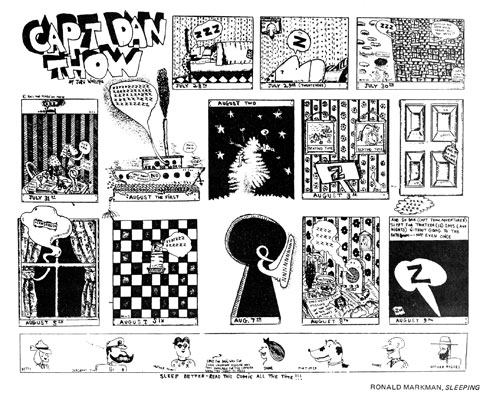 DUMB Magazine, Ronald Markman, "CaptDanThow"