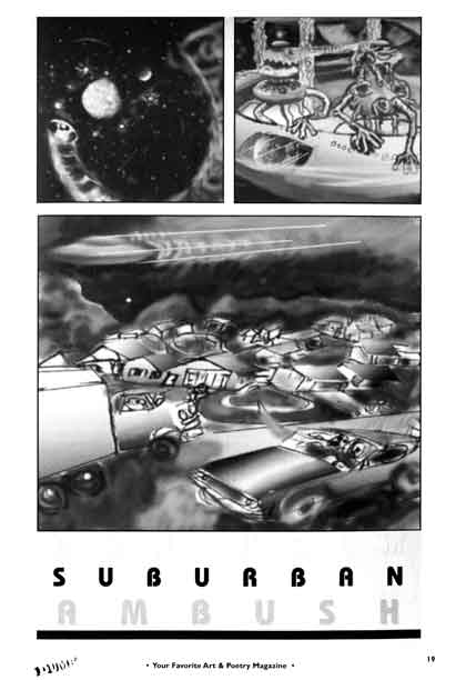 Suburban Ambush, by Ron Kolm