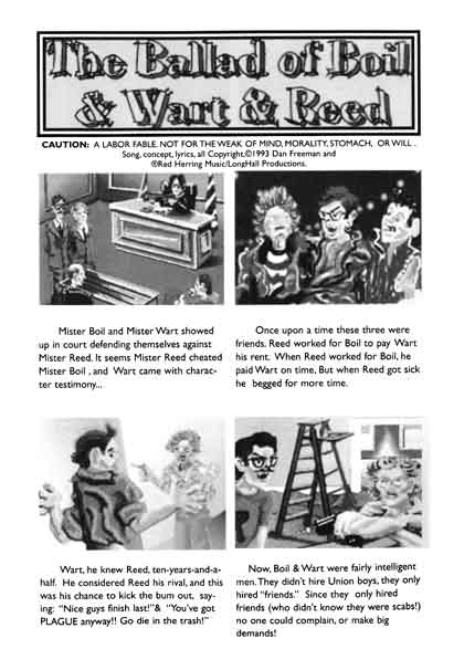 Ballad of Boil & Wart & Reed, by Dan Freeman, part 1