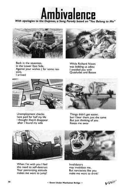 Amivalence, by Dan Freeman, page 1.