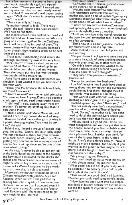 The Opening, by Elizabeth Morse, part 2