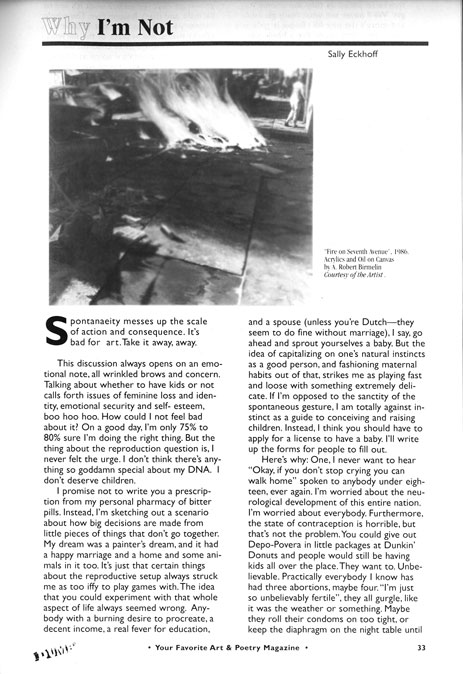 Why I'm Not, by Sally Eckhoff